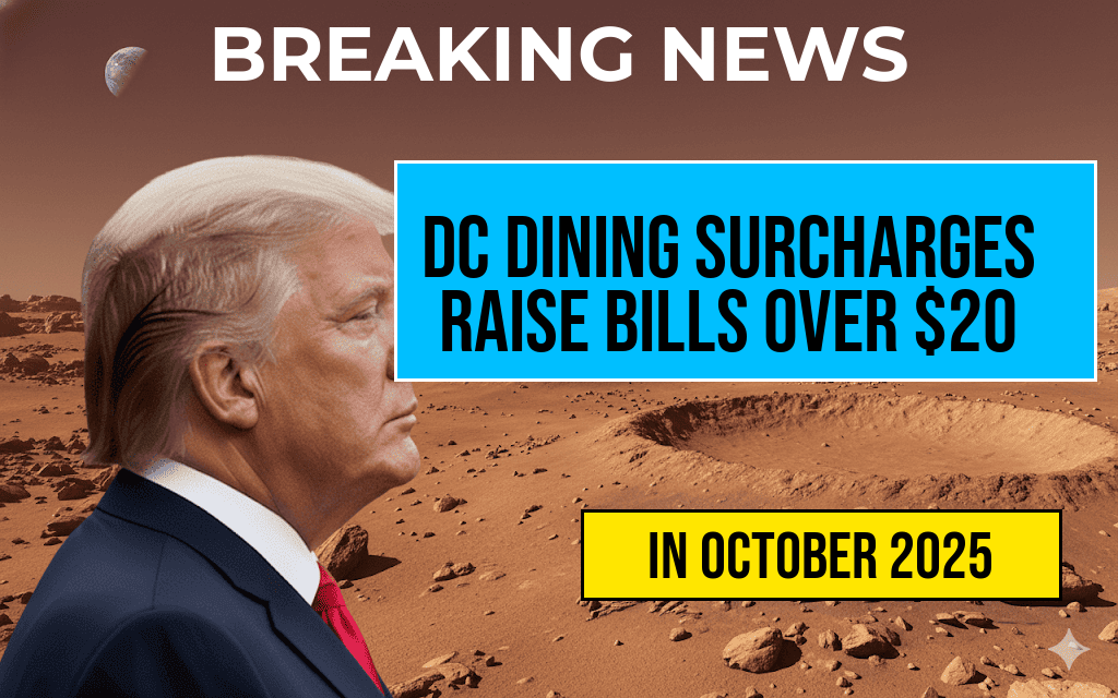 DC Dining Surcharges Increase Checks by Over $20 as Wage Regulations Impact Costs