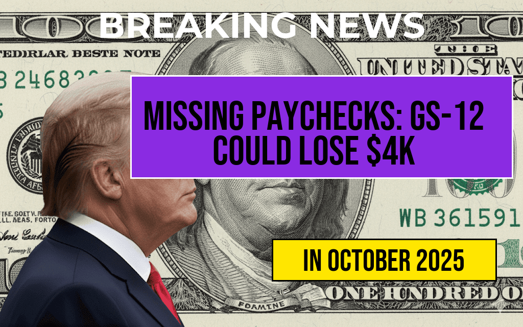 Federal Employees: Missing Two Paychecks Could Cost a GS-12 up to Four Thousand Dollars—Here’s What You Can Do