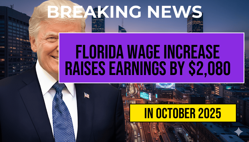 Florida Minimum Wage Increase to $14 Hour Could Boost Full-Time Annual Earnings by $2,080