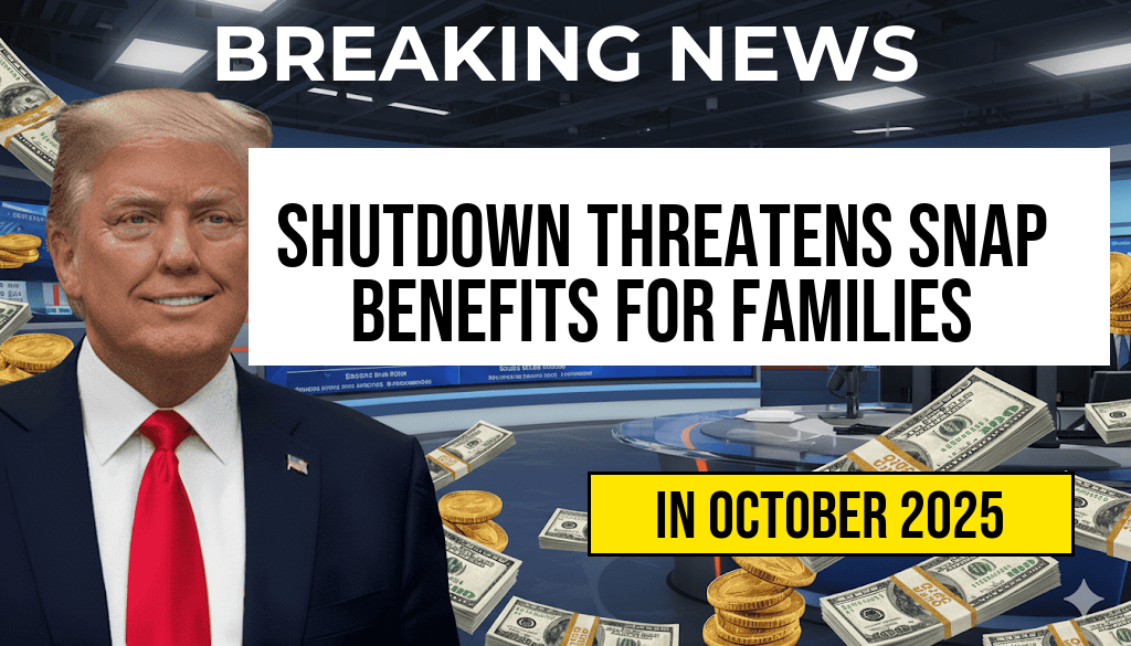 Government Shutdown Threatens $785 Monthly SNAP Benefits for Three-Person Households—Is Your $994 Family-of-Four Support at Risk?