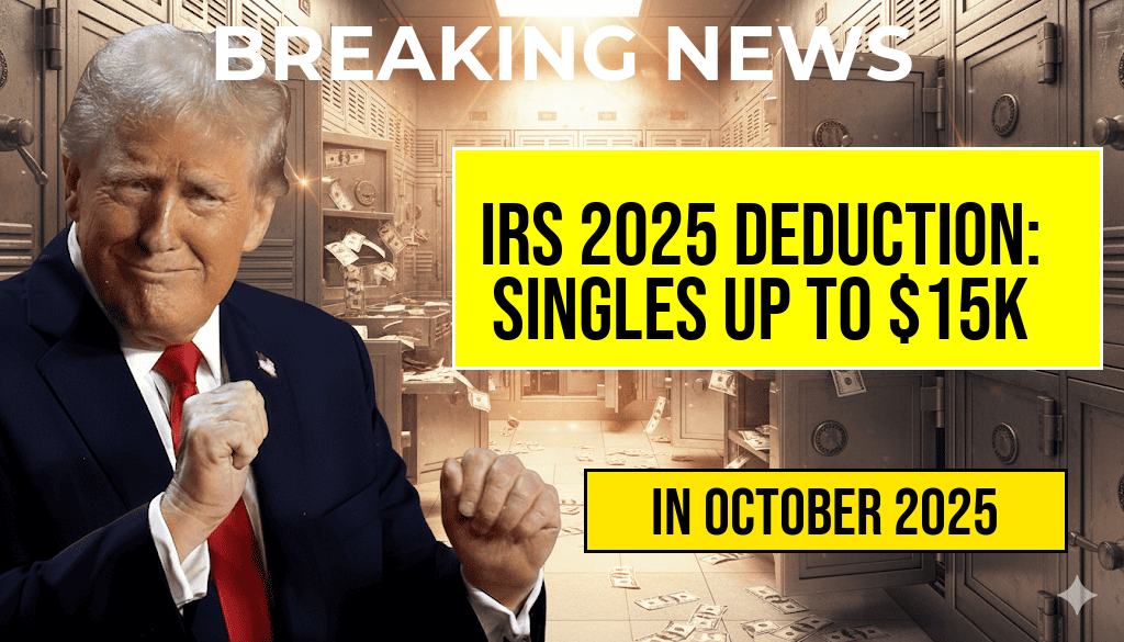 IRS Inflation Adjustment: Singles Can Claim Up to $15,000 Deduction in 2025, Valued at Over $1,650 Based on Your Tax Rate