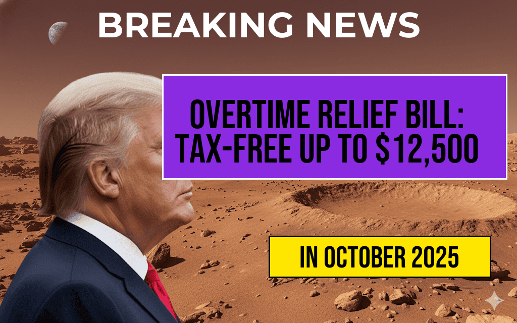Overtime Relief Explained: New Bill Protects Up to $12,500—How Much of Your Overtime Is Tax-Free?