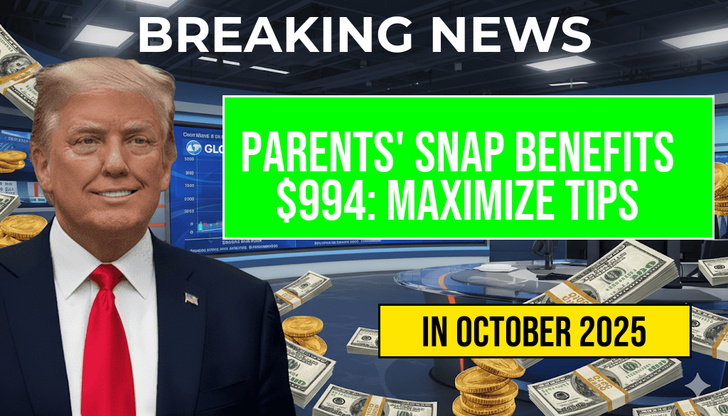 Parents Reveal SNAP Benefits for Four Are $994—Tips to Maximize Every Dollar