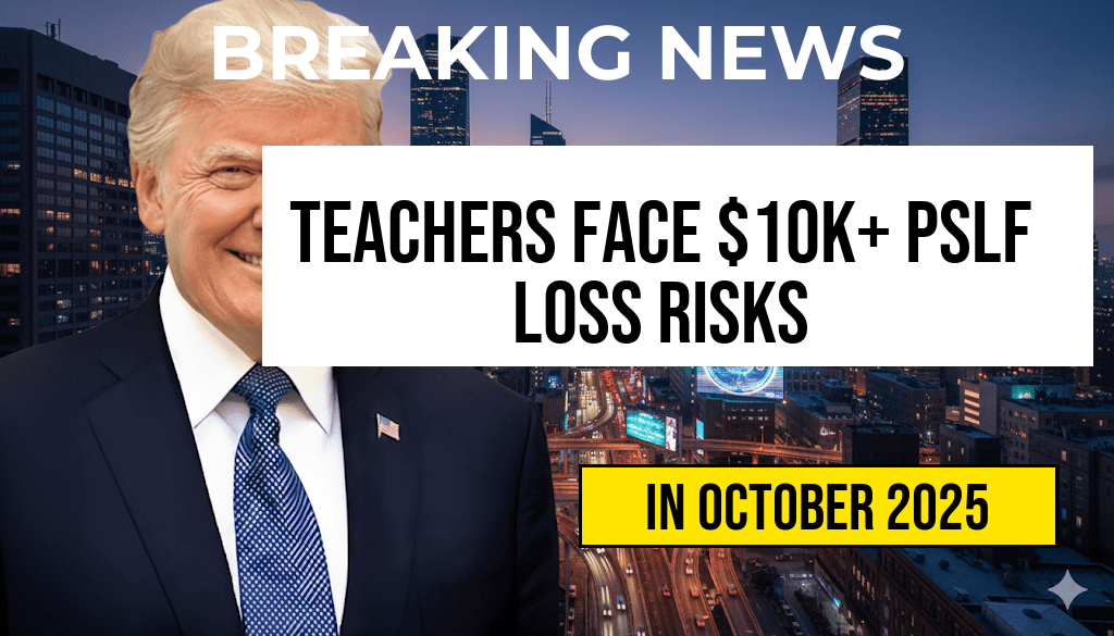 Potential $10,000+ Loss for Teachers Due to PSLF Limits—Monitor Your 120 Payments Today