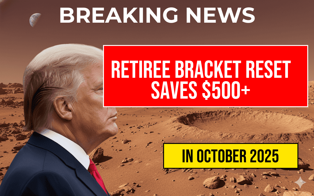 Retiree Bracket Creep Reset for 2026 Could Save You Over $500—See the Updated Income Thresholds