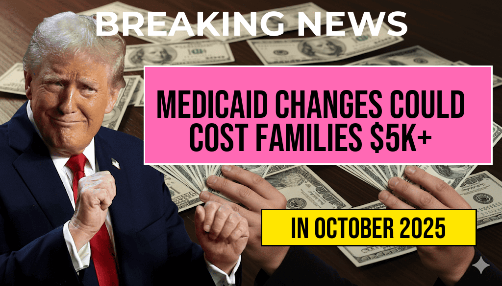 Rising Medical Bills? Medicaid Changes May Leave Families Paying Over $5,000 More Out-of-Pocket Annually