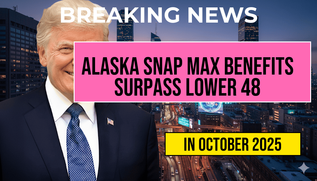 SNAP Max Benefit in Alaska Exceeds $2,853 for Six Months — Why Your $1,421 in the Lower 48 Falls Short