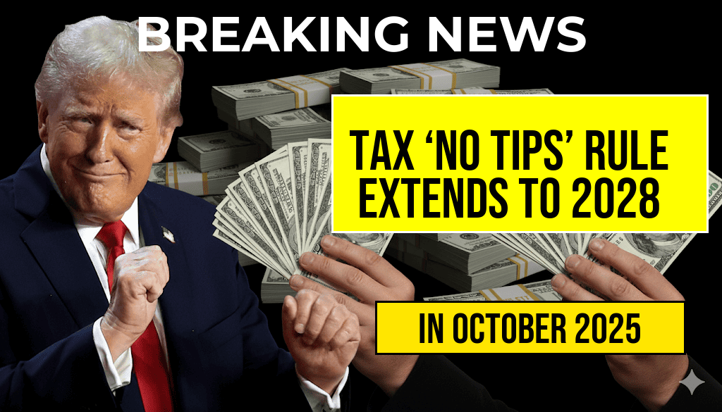 Tax ‘No Tips’ Rule Extends to 2028 with a $25,000 Annual Cap You Can’t Overlook