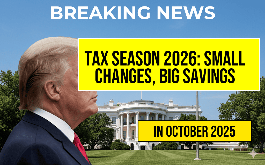 Tax Season 2026 Outlook: Bloomberg Forecasts Minor Bracket Changes That Could Save You Hundreds
