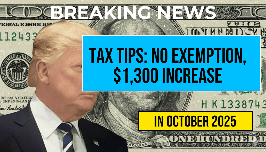 Tax Season Update: No Proposed Tax Exemption on Tips—Estimate Your Potential $1,300 Increase
