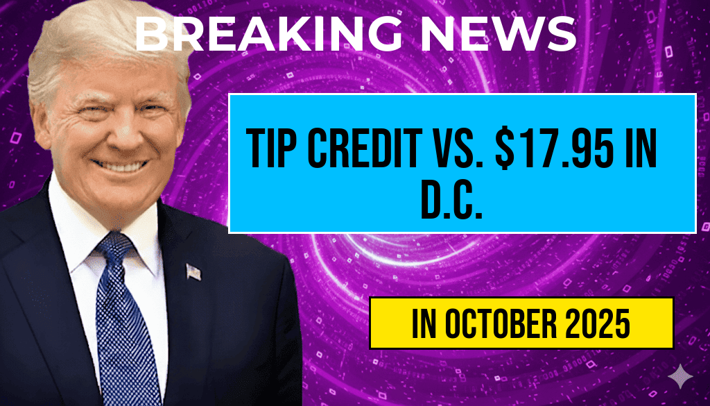 Understanding the $0 Difference Between Tip Credit and $17.95: What Employers in D.C. Must Cover