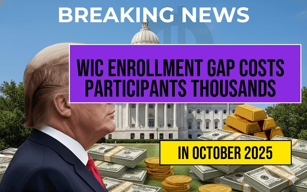 WIC Enrollment Disparity Leaves Half of Eligible Participants Unenrolled, Costing Them $312 to $936 Annually in Produce Benefits