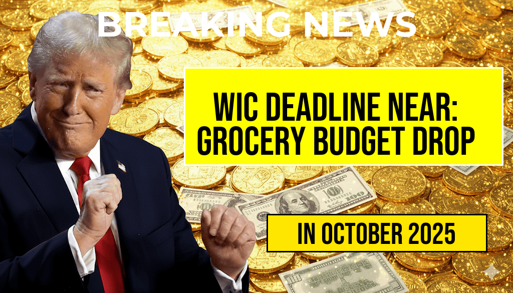 WIC Program Nearing Deadline: Grocery Budgets Could Drop by $26 to $78 Monthly Without Federal Funding