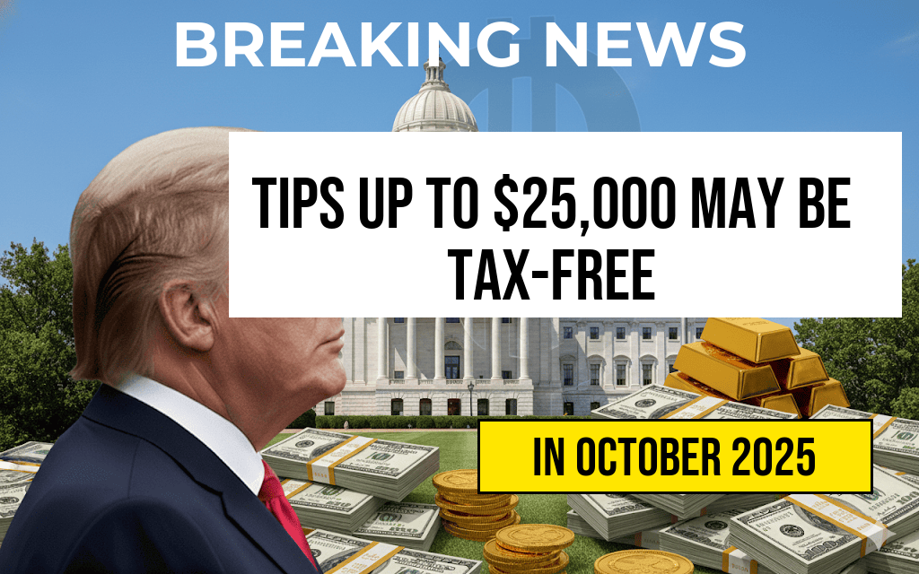 Your Paycheck Boost: Up to $25,000 in Tips May Be Tax-Free, While Payroll Taxes Still Apply